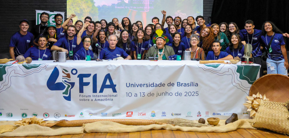 Abertura do 4º Fórum Internacional sobre a Amazônia, com Davi Kopenawa Yanomami