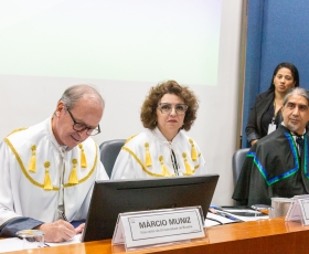 Cerimônia de posse da direção do Instituto de Geociências