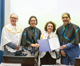 Cerimônia de posse da direção do Instituto de Geociências
