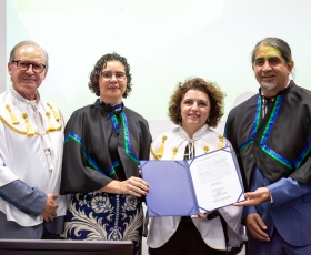 Cerimônia de posse da direção do Instituto de Geociências