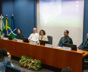 Cerimônia de posse da direção do Instituto de Geociências